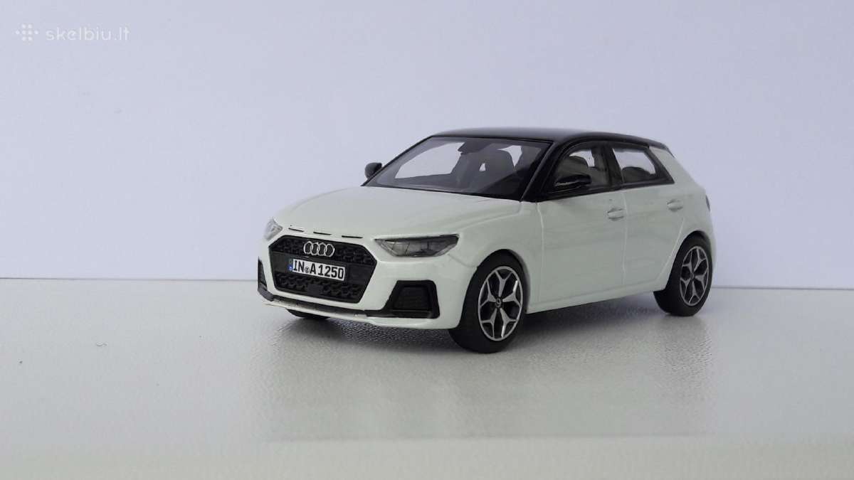 1/43 modeliukai Audi A1 Mk2 2018 Sportback - nuotraukos Nr. 2
