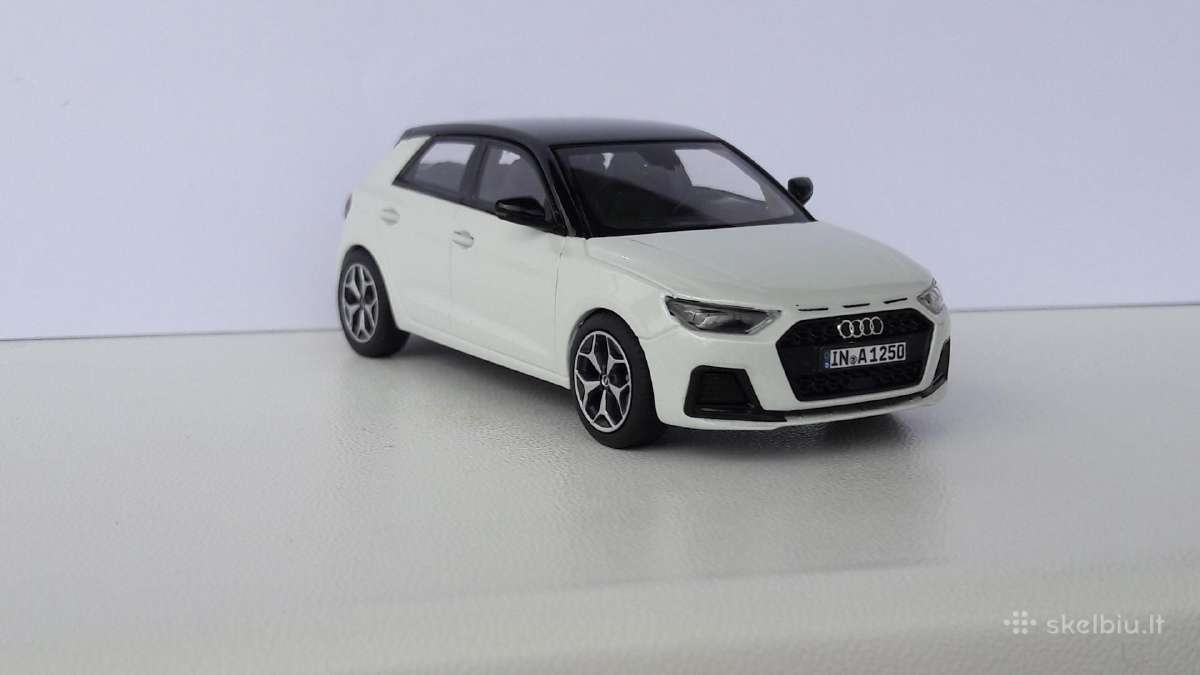 1/43 modeliukai Audi A1 Mk2 2018 Sportback - nuotraukos Nr. 3