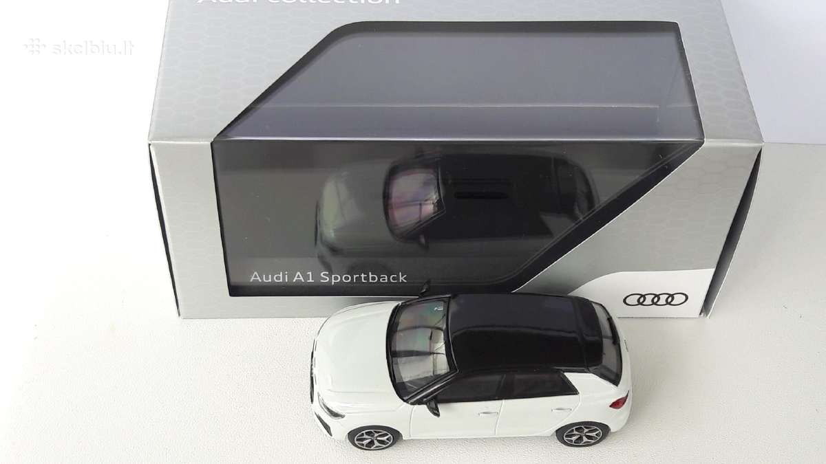 1/43 modeliukai Audi A1 Mk2 2018 Sportback - nuotraukos Nr. 6