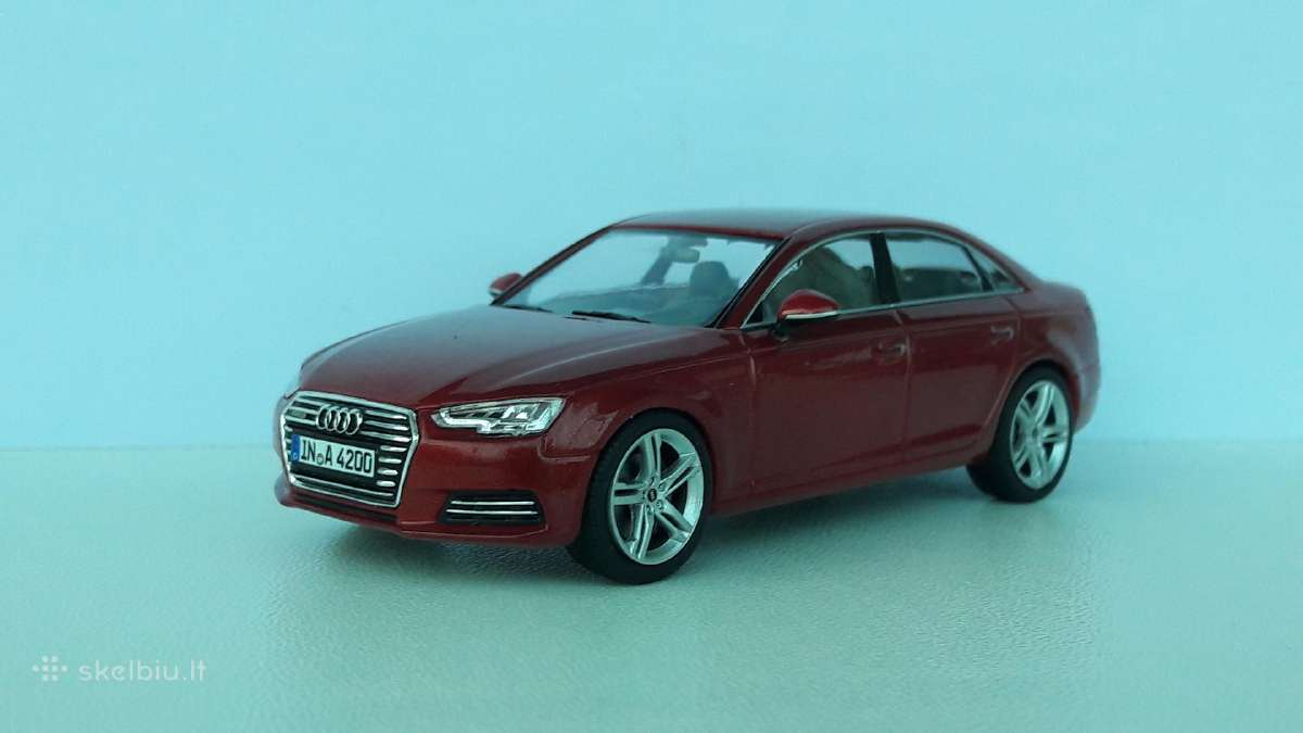 1/43 modeliukai Audi A4 B9 2016-2019 sedan - nuotraukos Nr. 2