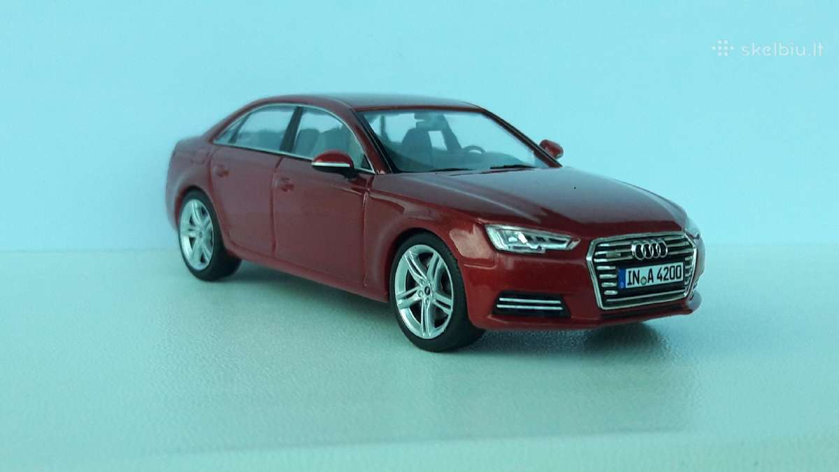 1/43 modeliukai Audi A4 B9 2016-2019 sedan - nuotraukos Nr. 3