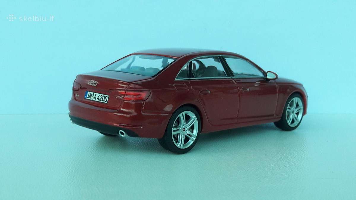1/43 modeliukai Audi A4 B9 2016-2019 sedan - nuotraukos Nr. 4