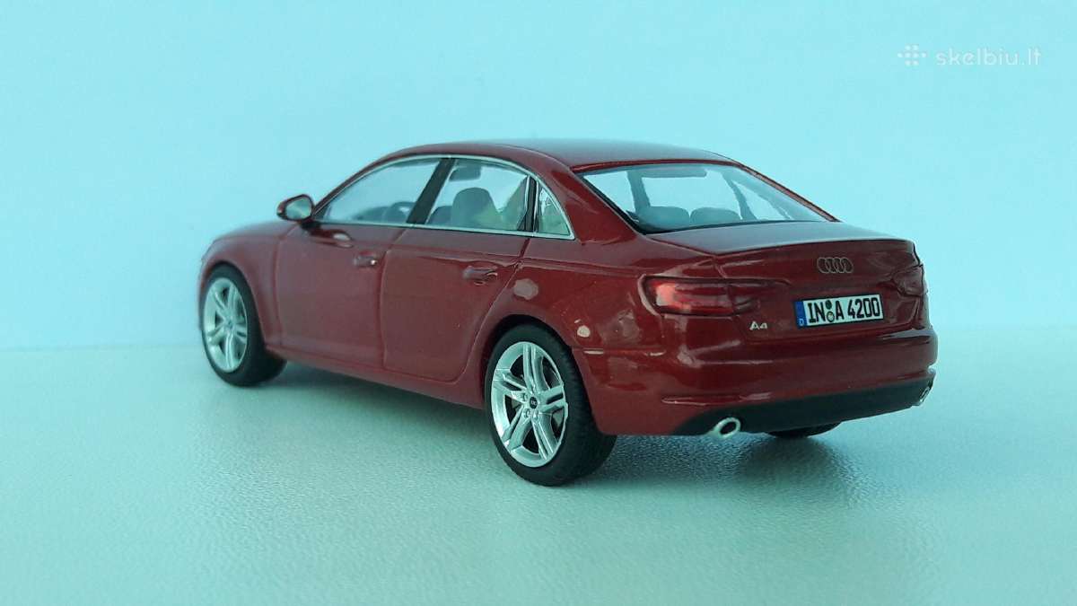 1/43 modeliukai Audi A4 B9 2016-2019 sedan - nuotraukos Nr. 5