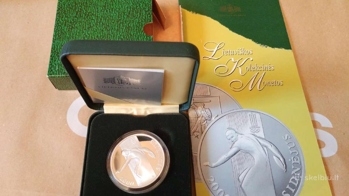 50 litų moneta - Sidnėjus Olimpiada