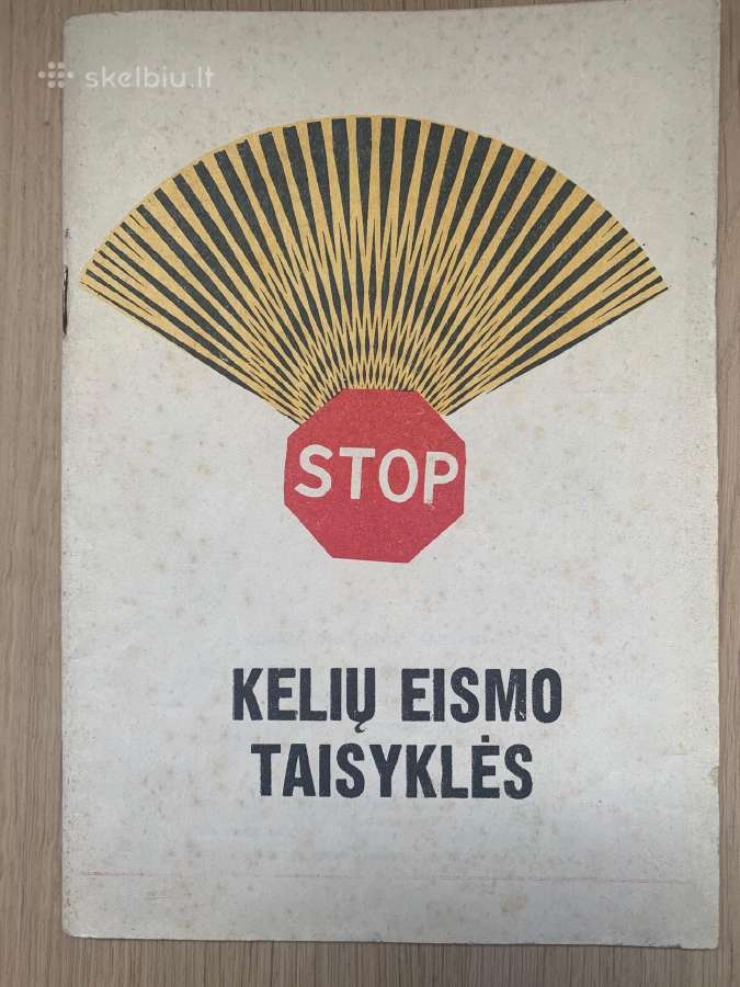 Knygelę "Kelių eismo taisyklės"