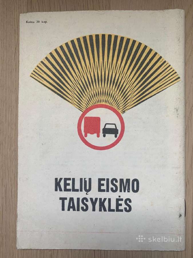 Knygelę "Kelių eismo taisyklės" - nuotraukos Nr. 2