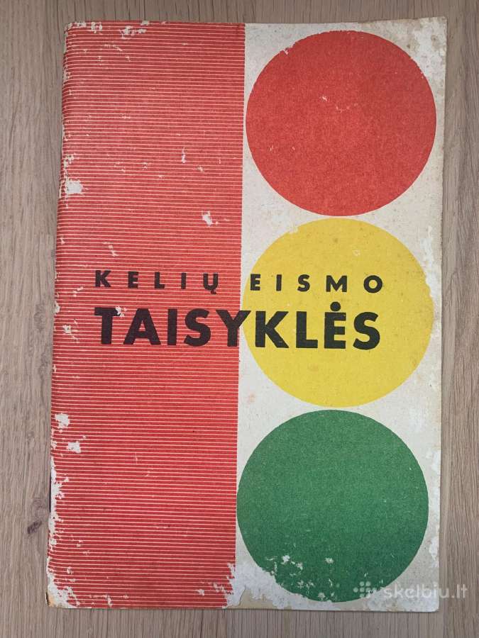 Knygelę "Kelių eismo taisyklės"