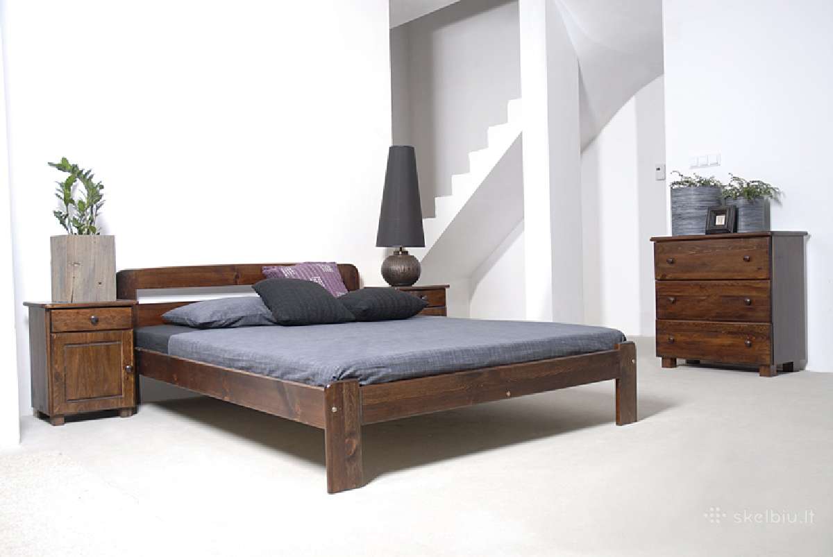 Akcija! Naujos medinės lovos tik nuo 105eur - nuotraukos Nr. 7