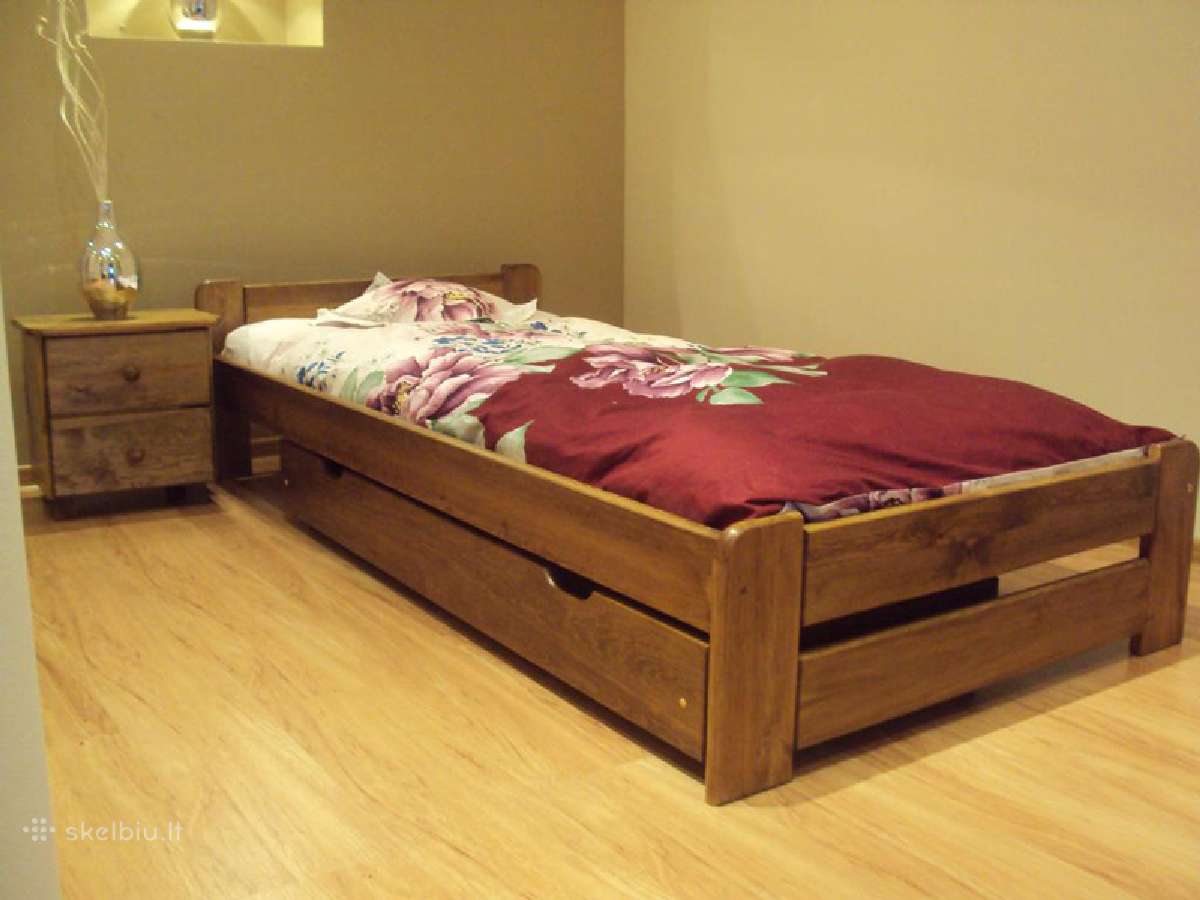 Akcija! Naujos medinės lovos tik nuo 105eur - nuotraukos Nr. 10