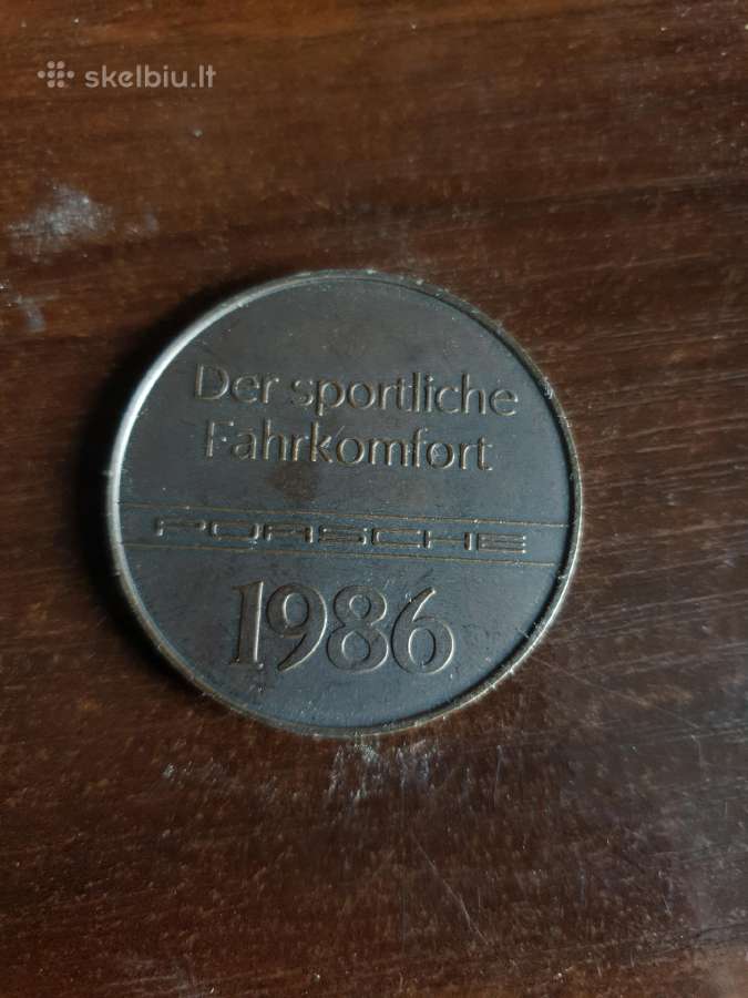 Parduodu neblogos būklės Porsche medalius. - nuotraukos Nr. 2