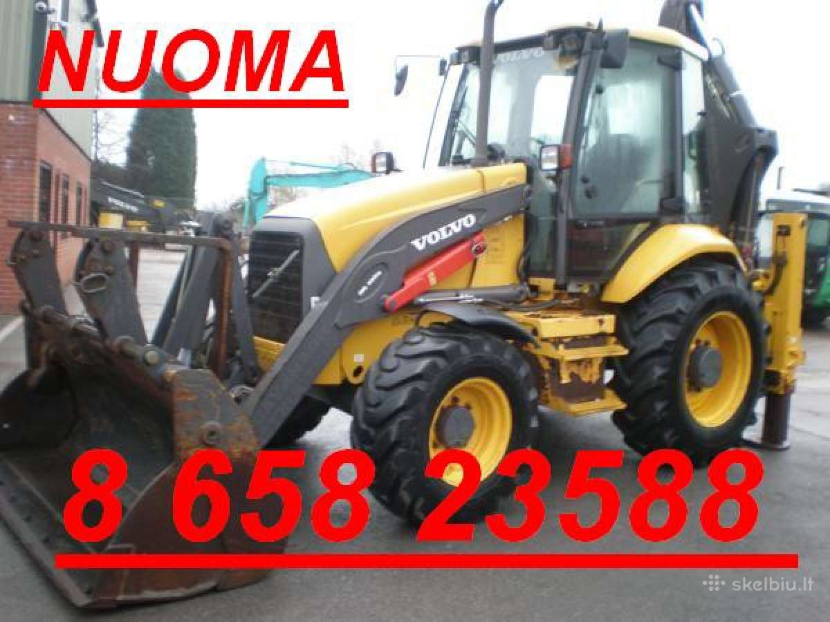 Naujų Ekskavatorių, Račiokų, Bobcat Nuoma - nuotraukos Nr. 2