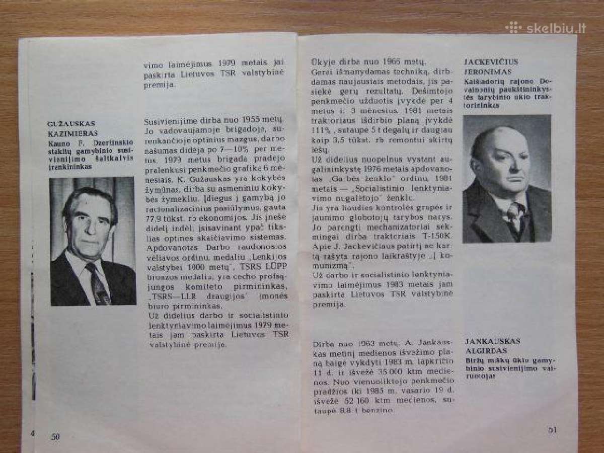 Lietuvos Tsr valstybiniu preiju lauretai 1976-84m - nuotraukos Nr. 5