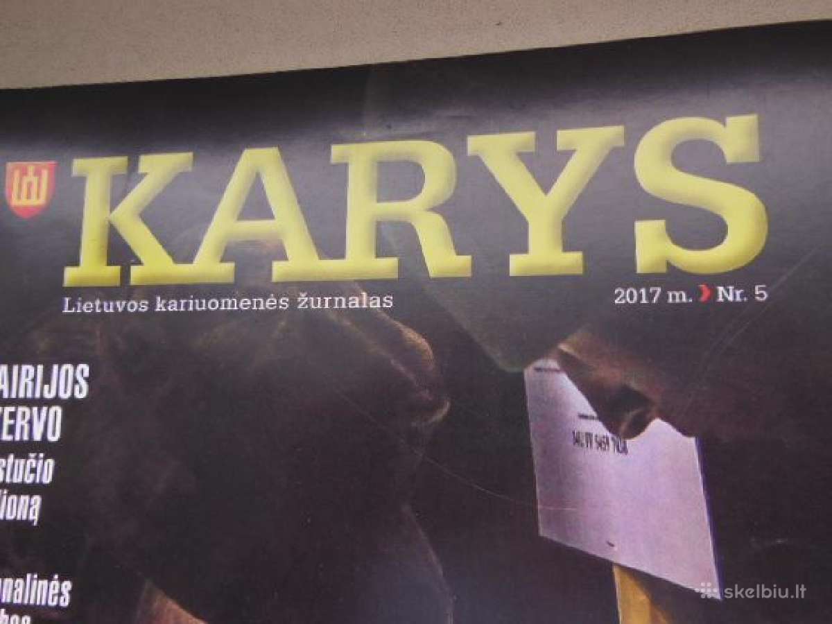 Žurnalai karys po 0.50€ - nuotraukos Nr. 4