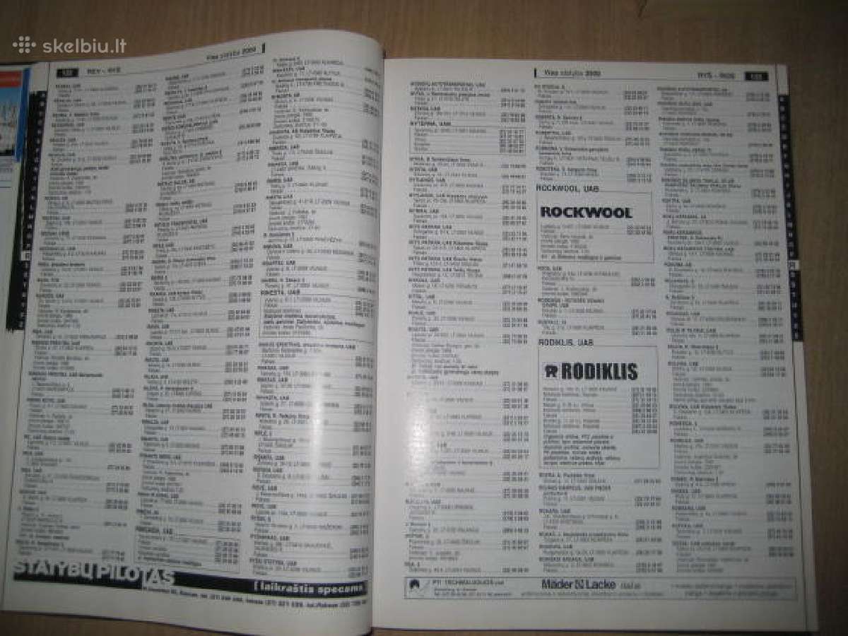 Lietuvos įmonių katalogai už 3 vnt,2 € - nuotraukos Nr. 7