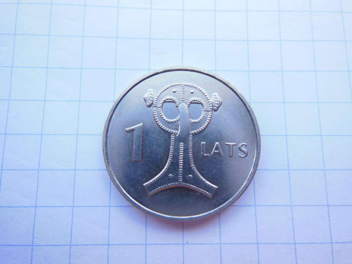 Latvija 1 latas Pelėdos sagė
