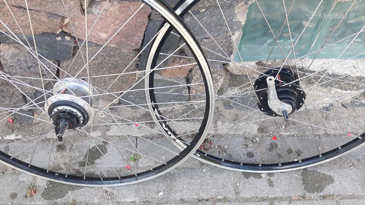 Sram, shimano nexus ratai elektriniai - nuotraukos Nr. 3