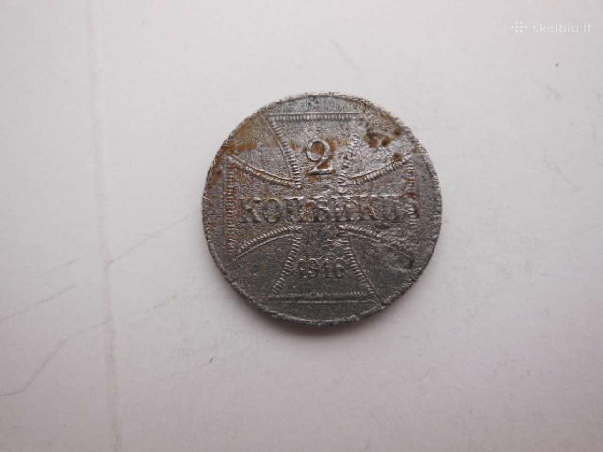 2 Ost kapeikos 1916 m.