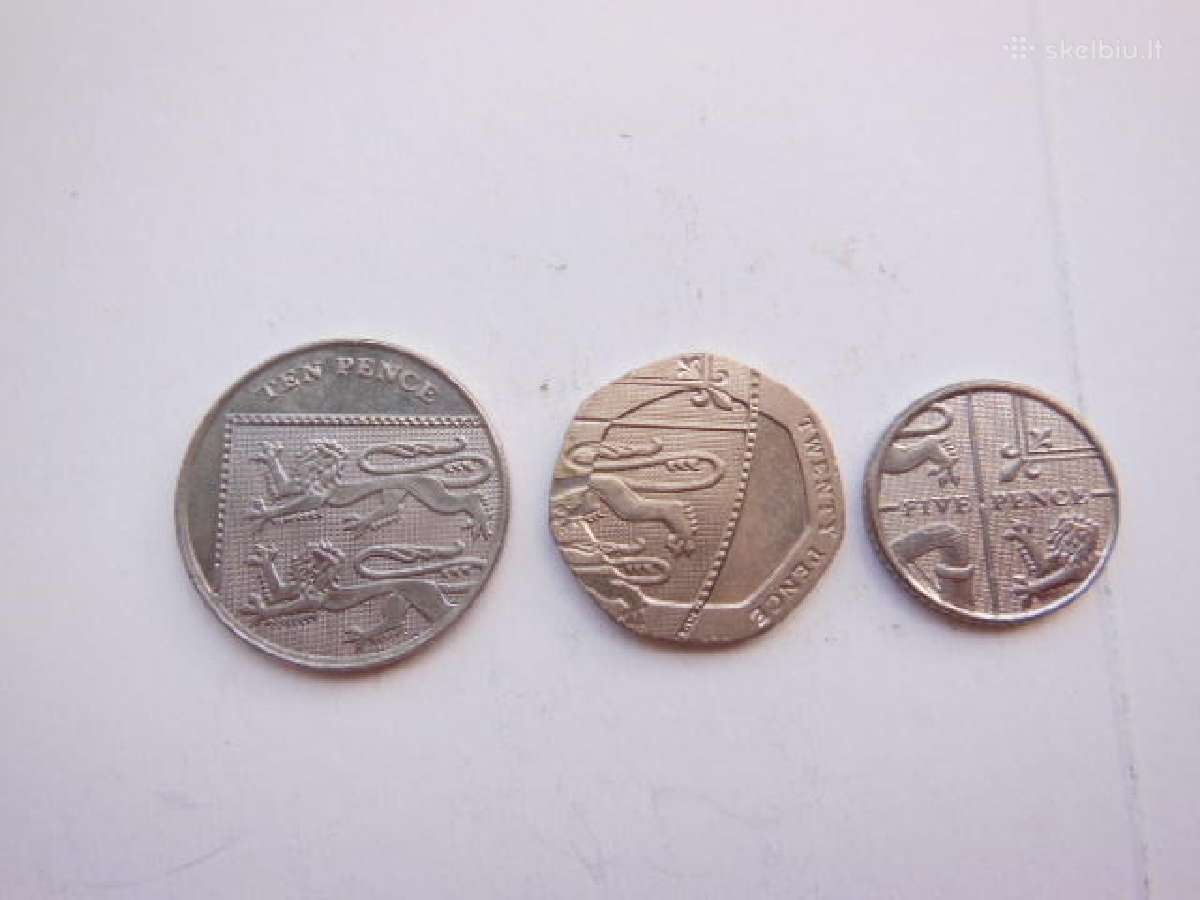 Didžiosios Britanijos ir monetų rinkinys 1€ - nuotraukos Nr. 2