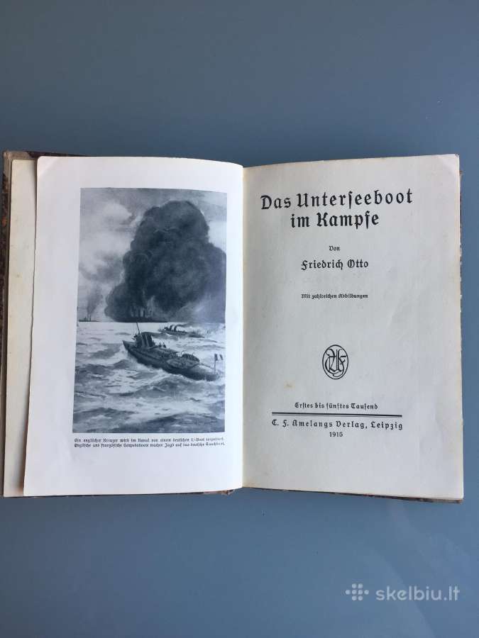 Das Unterfeeboot im Kampfe, Friedrich Otto, 1915 m