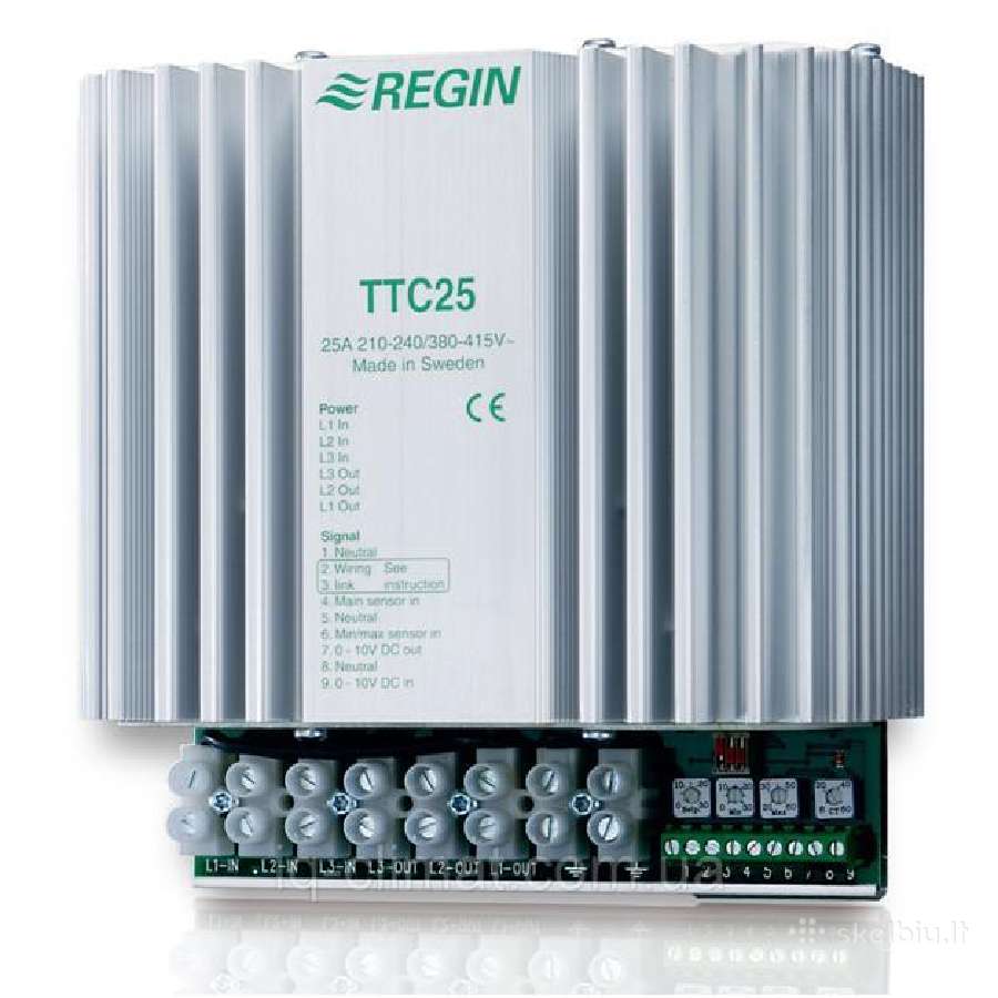 Ttc-25, Regin El. šildytuvų galios reguliatorius