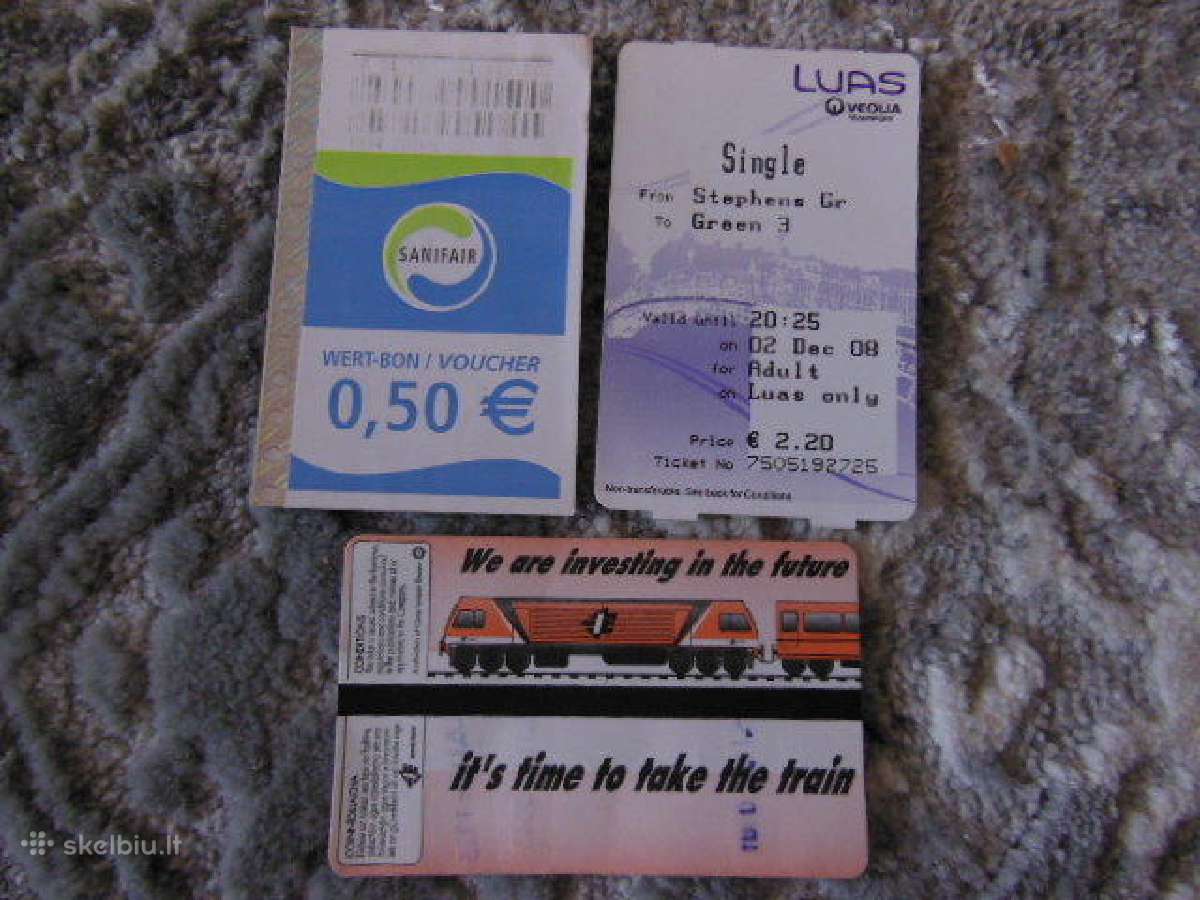 Užsienietiski transporto pravažiavimo bilietai