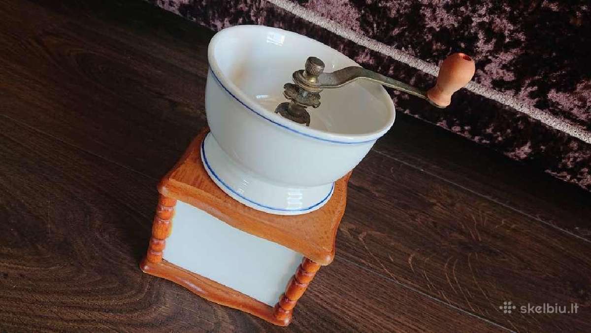 Porcelianas - pipiru kavos maltuvas Malunas Vintaz - nuotraukos Nr. 12