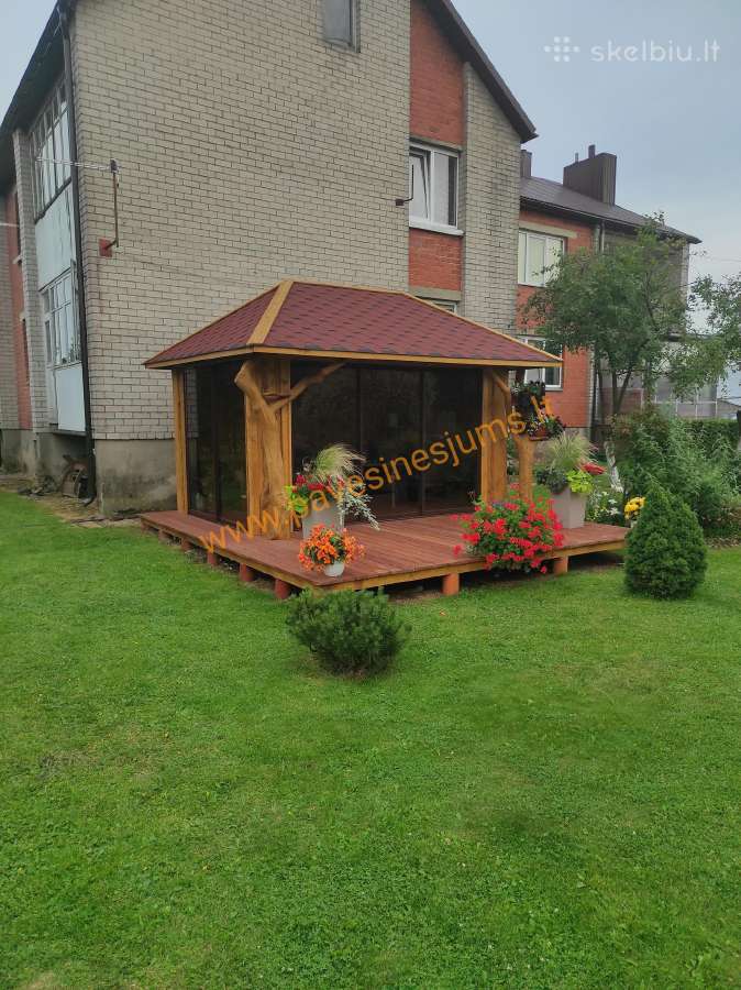 Pavėsinės , su stumdomais stiklais 3x4 - nuotraukos Nr. 2