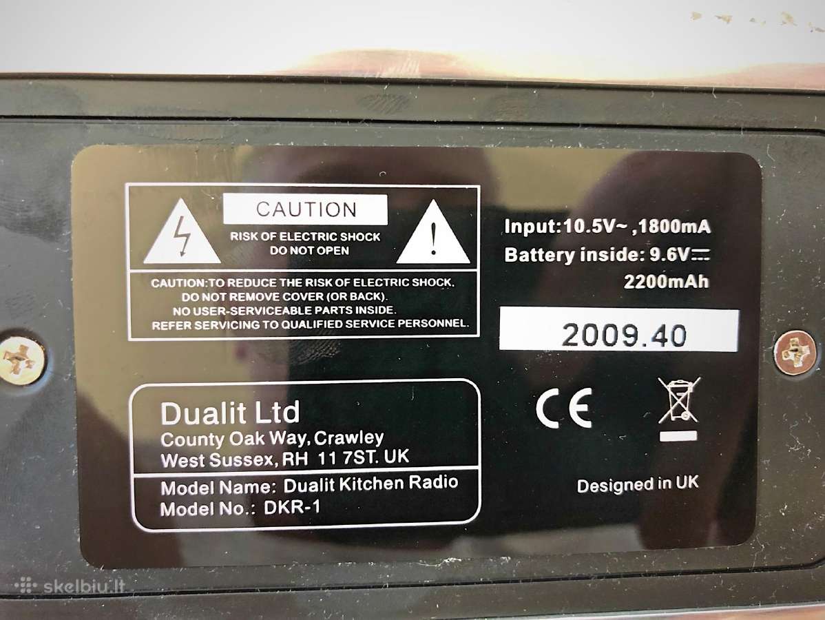 Dualit Dkr-1 skaitmeninis radio imtuvas - nuotraukos Nr. 4