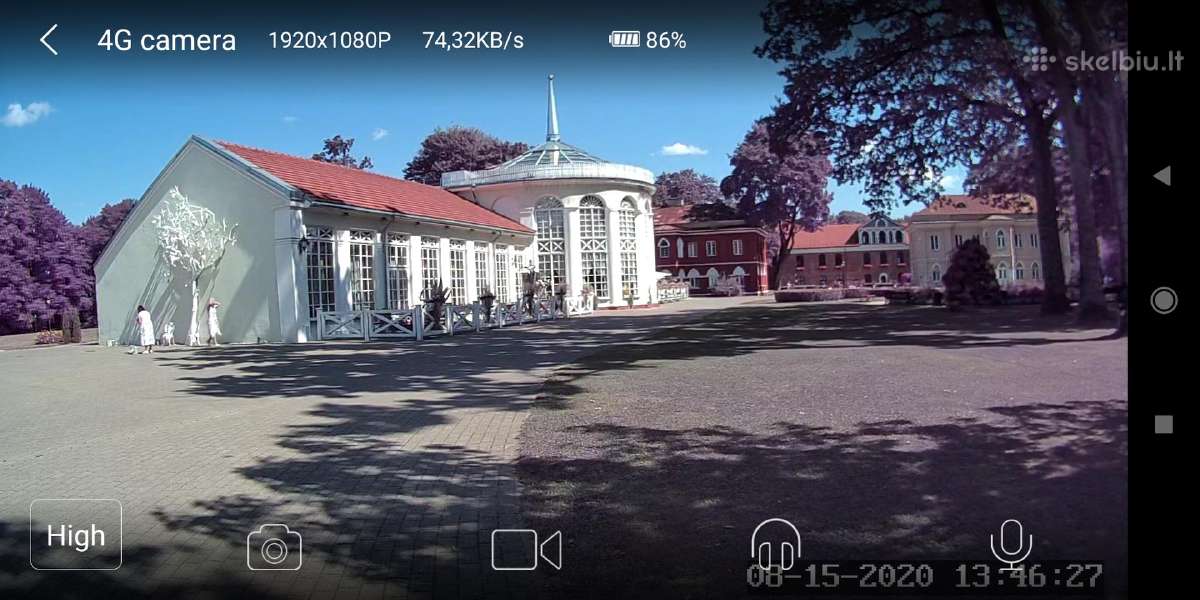 4G slapta Full HD kamera (dedasi Sim kortelė) - nuotraukos Nr. 8