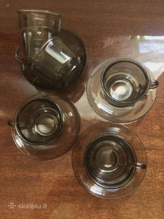 Servizas espresso kavai.