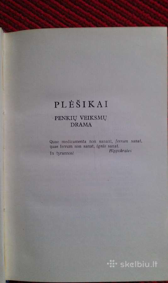 "dramos"fridrichas Šileris 1959 m. - nuotraukos Nr. 2