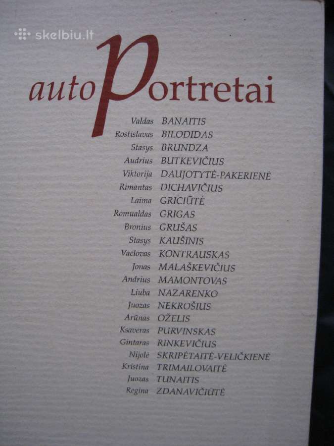 Nina Barbora - autoportretai