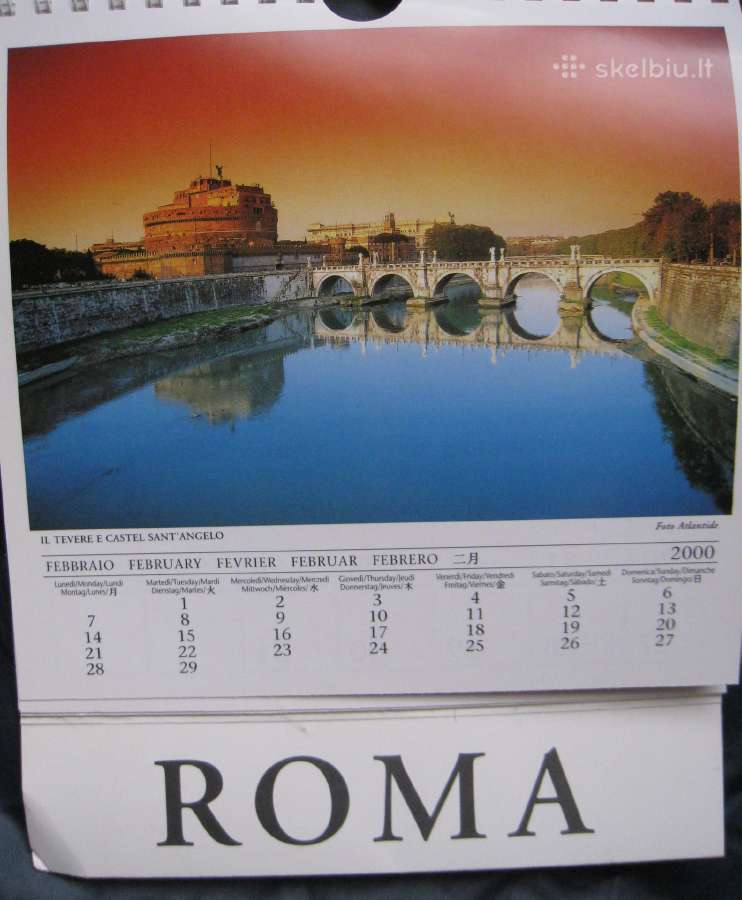*Kalendorius Roma 2000 - nuotraukos Nr. 4