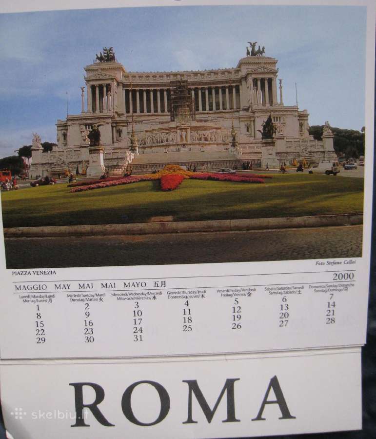 *Kalendorius Roma 2000 - nuotraukos Nr. 7