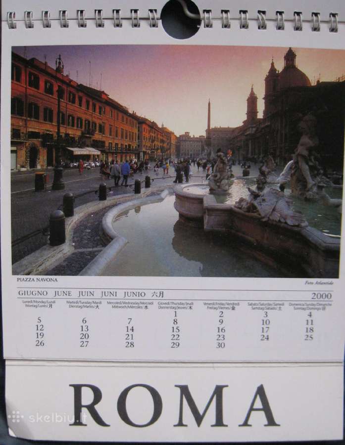 *Kalendorius Roma 2000 - nuotraukos Nr. 8