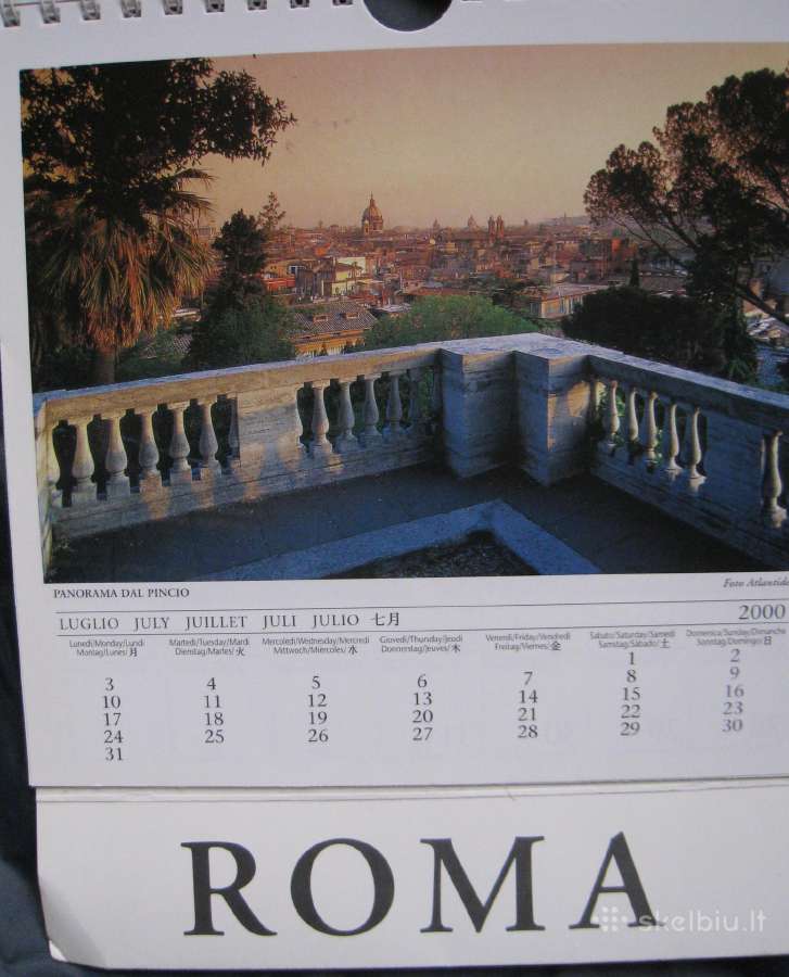 *Kalendorius Roma 2000 - nuotraukos Nr. 9