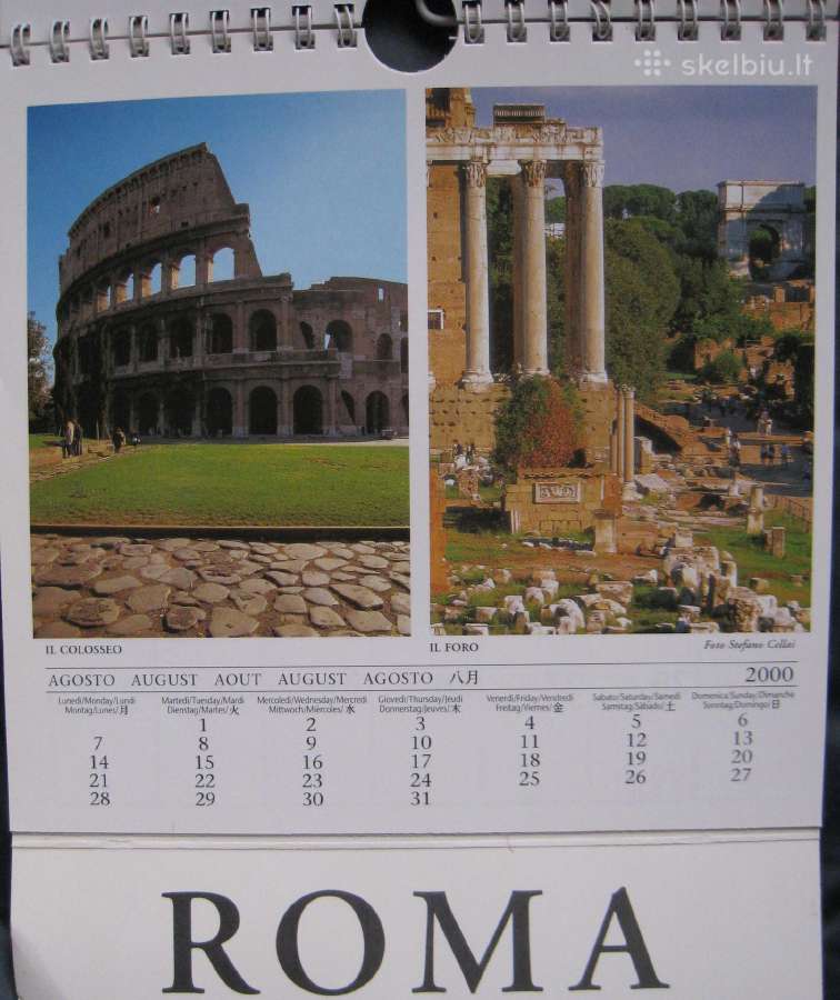 *Kalendorius Roma 2000 - nuotraukos Nr. 10