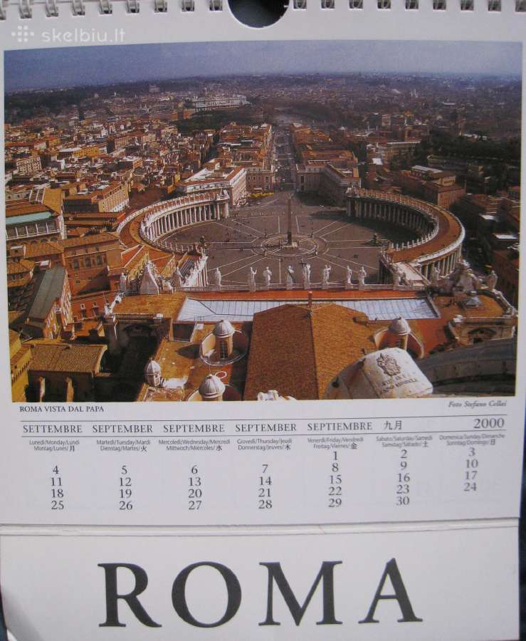 *Kalendorius Roma 2000 - nuotraukos Nr. 11