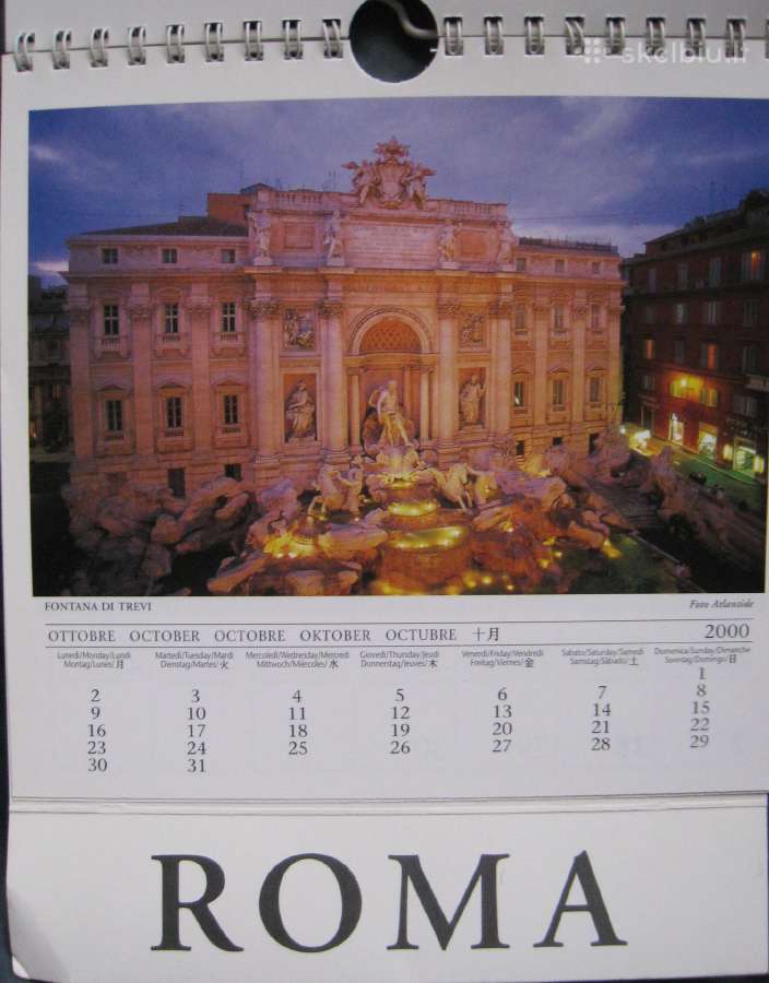 *Kalendorius Roma 2000 - nuotraukos Nr. 12