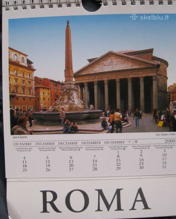 *Kalendorius Roma 2000 - nuotraukos Nr. 14