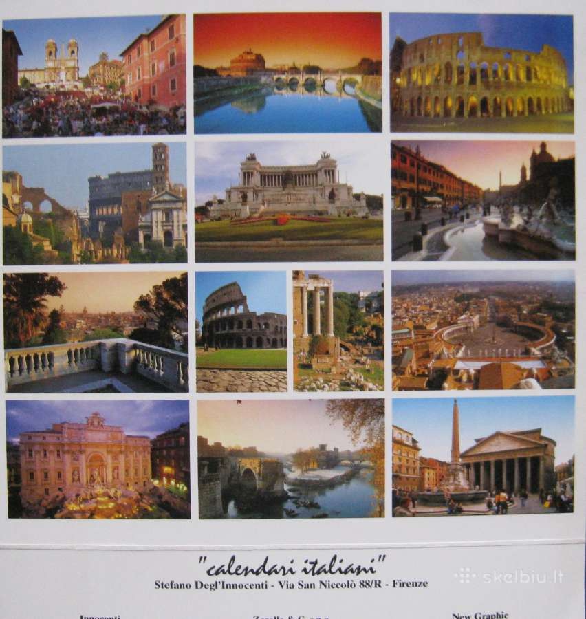 *Kalendorius Roma 2000 - nuotraukos Nr. 15