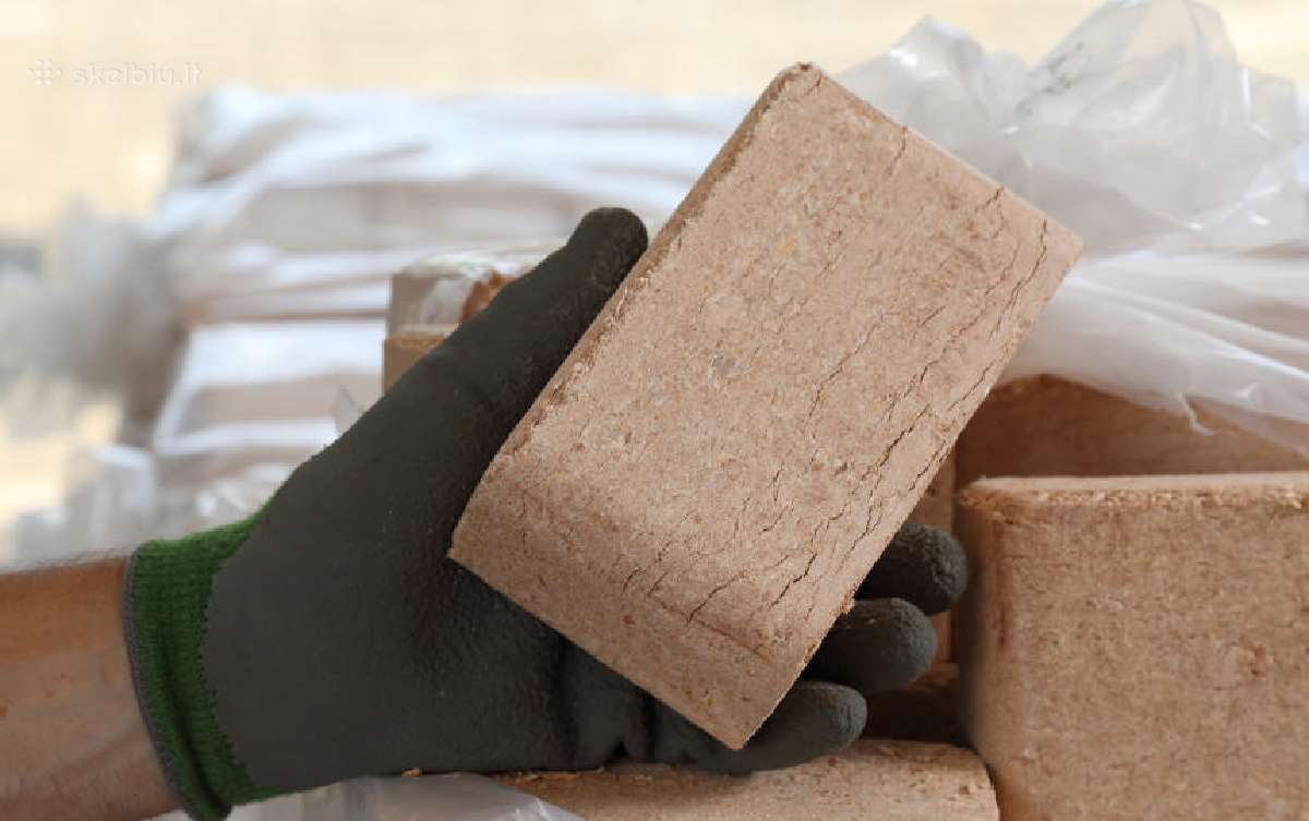 Briketai, granules paletemis 350 eu - nuotraukos Nr. 2