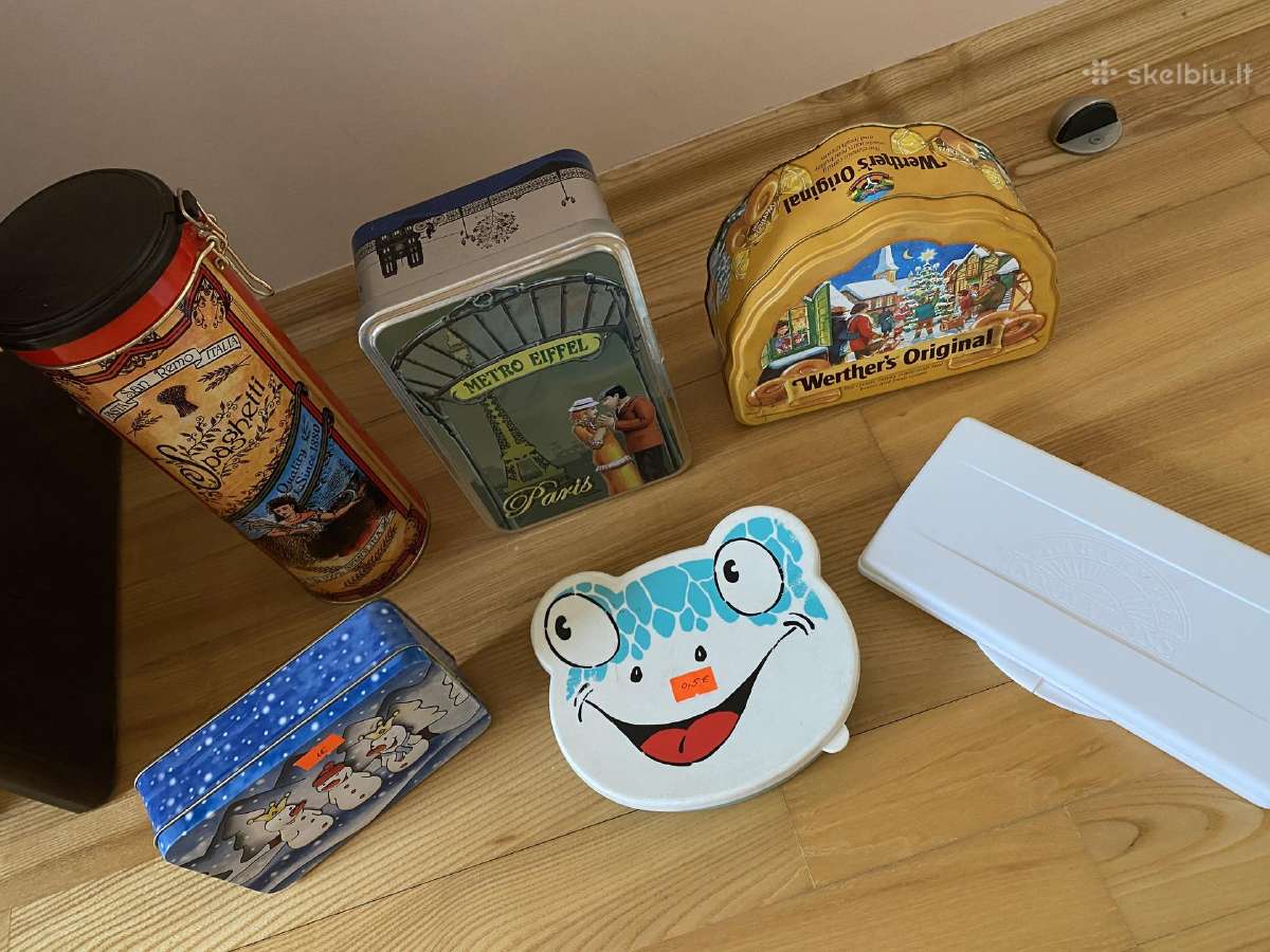 Metalinės, plastmasinės kolekcinės dėžutės - nuotraukos Nr. 2