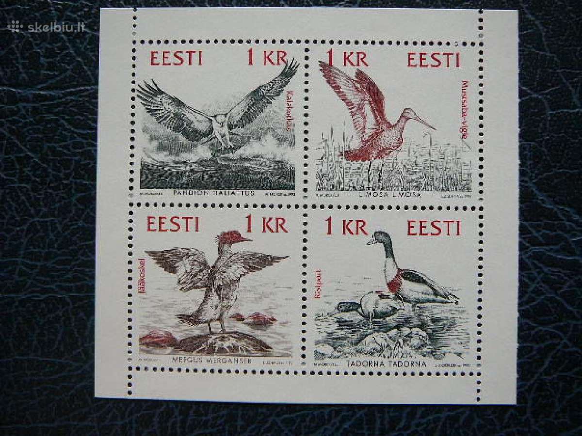 Estija (Lietuva) Bendra laida 1992 svarus es188s