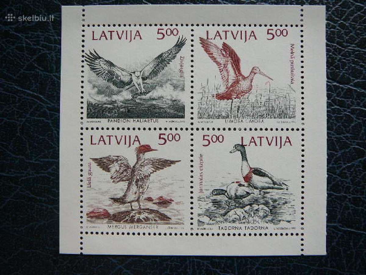 Latvija (Lietuva) Bendra laida1992 svarus la340s