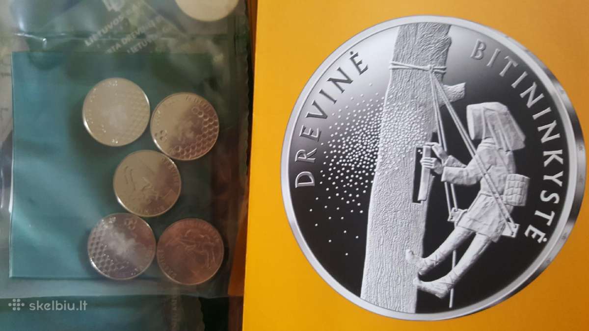 1,5 Eur moneta, skirta Drevinei bitininkystei - nuotraukos Nr. 4