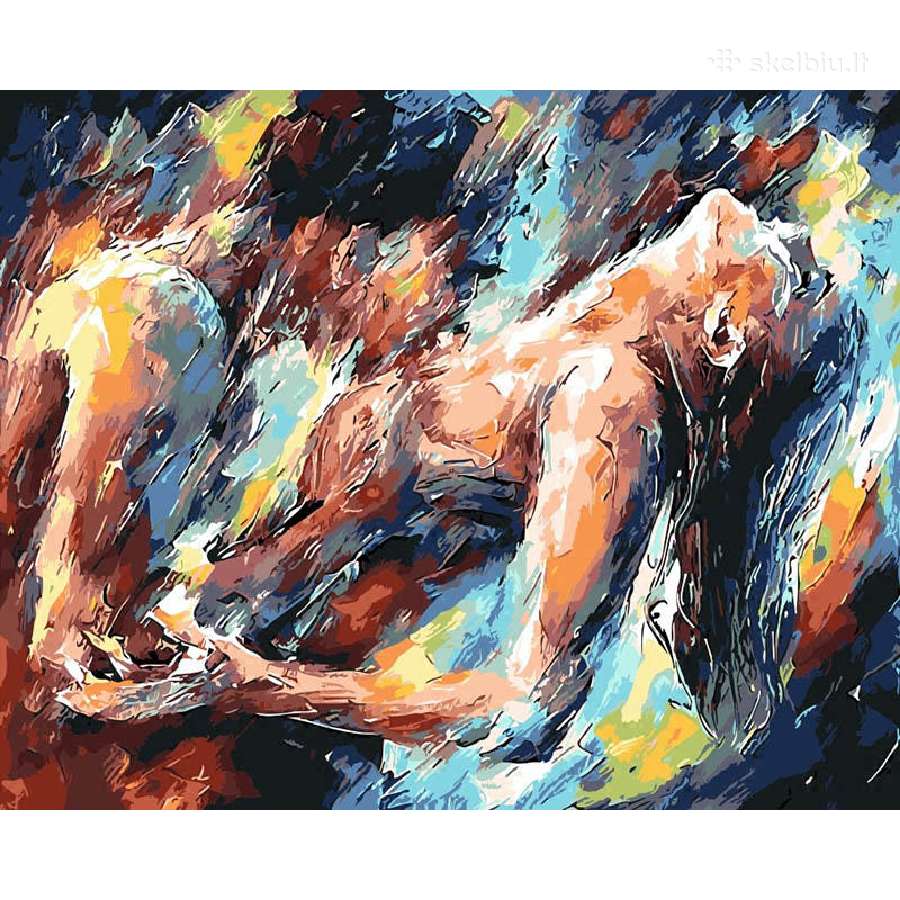 Tapybos pagal skaičius rinkiniai, 40x50cm. įvairūs - nuotraukos Nr. 18