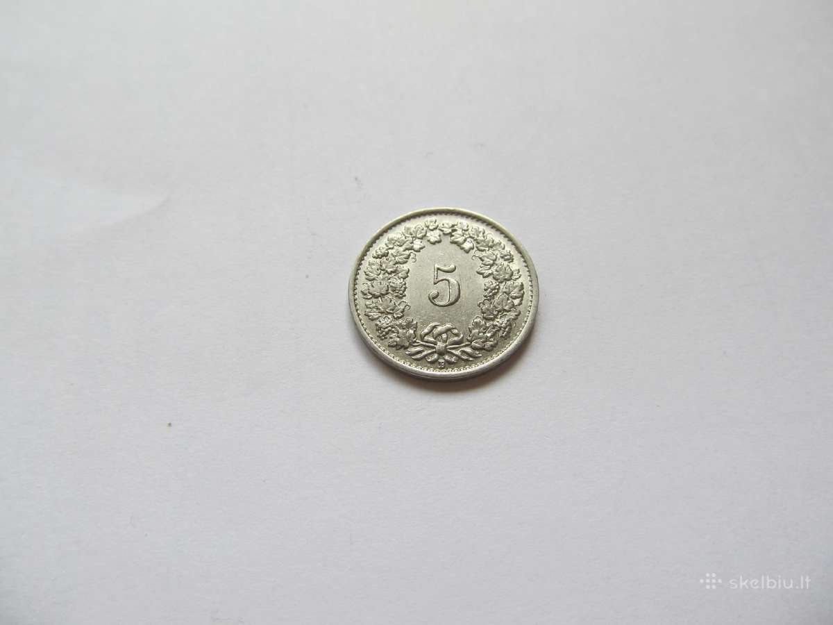 5 rapen , Šveicarija , 1932 , 1934 - nuotraukos Nr. 3