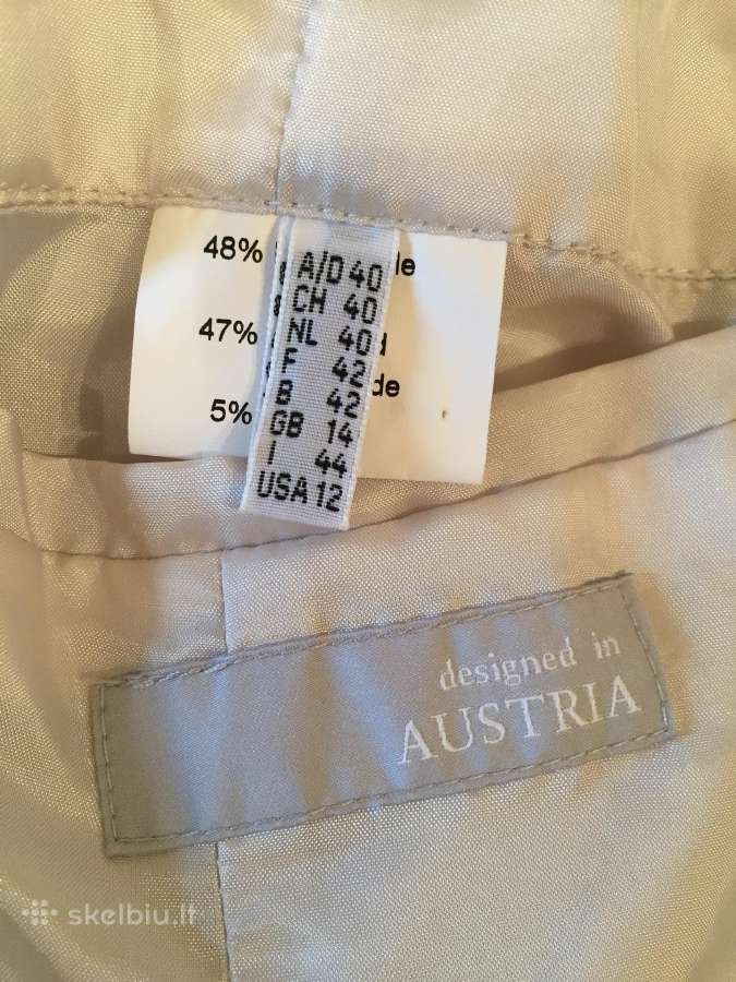 Iskirtinis originalus Erich Fend lietpaltis - nuotraukos Nr. 4