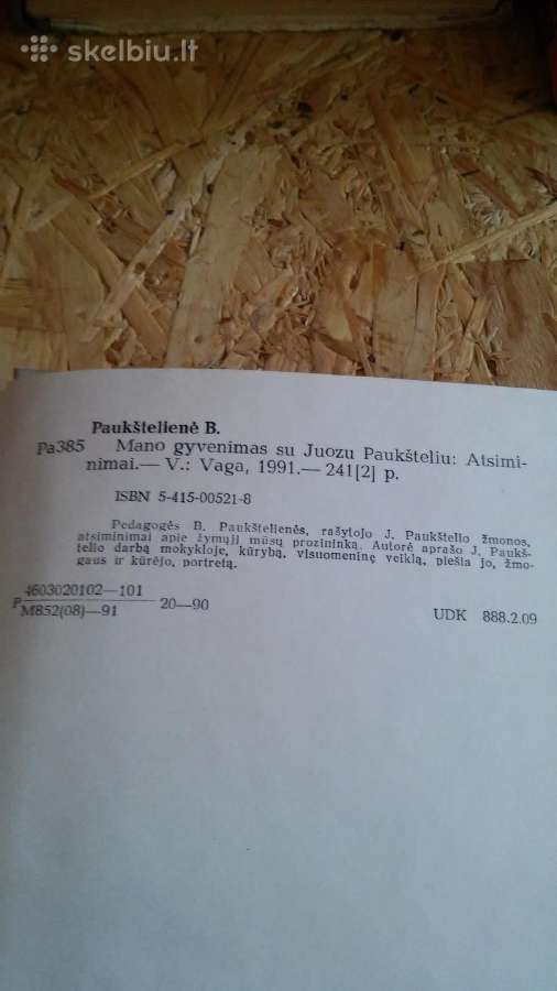 Mano gyvenimas su Juozu Paukšteliu - nuotraukos Nr. 3